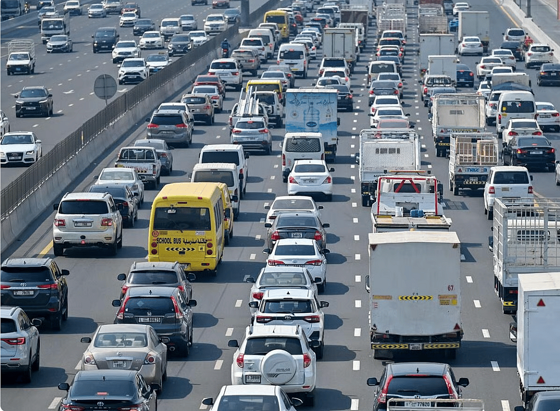 Dubai: 预计5月25日，Sheikh Mohammed bin Zayed Road将出现交通延误