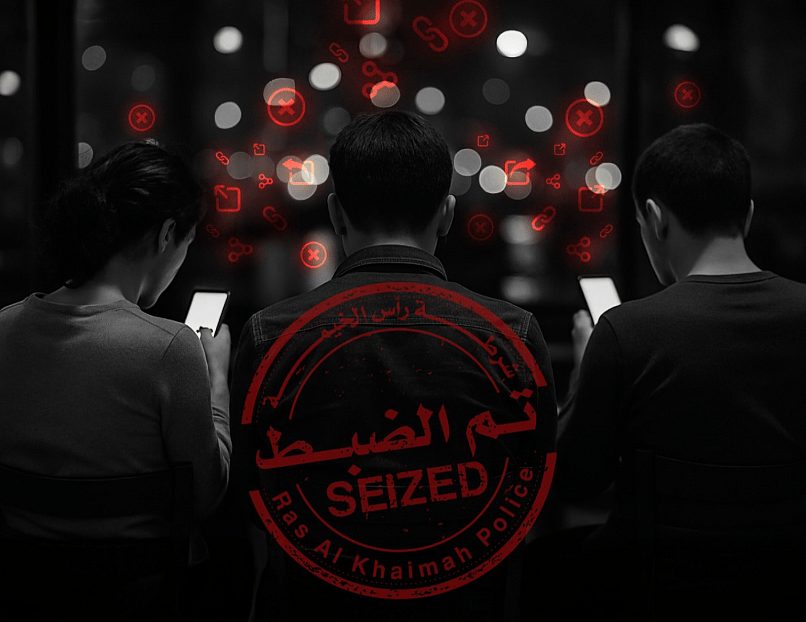 针对社交媒体谣言和假消息，在拉什德港（Ras Al Khaimah）对7人采取法律行动