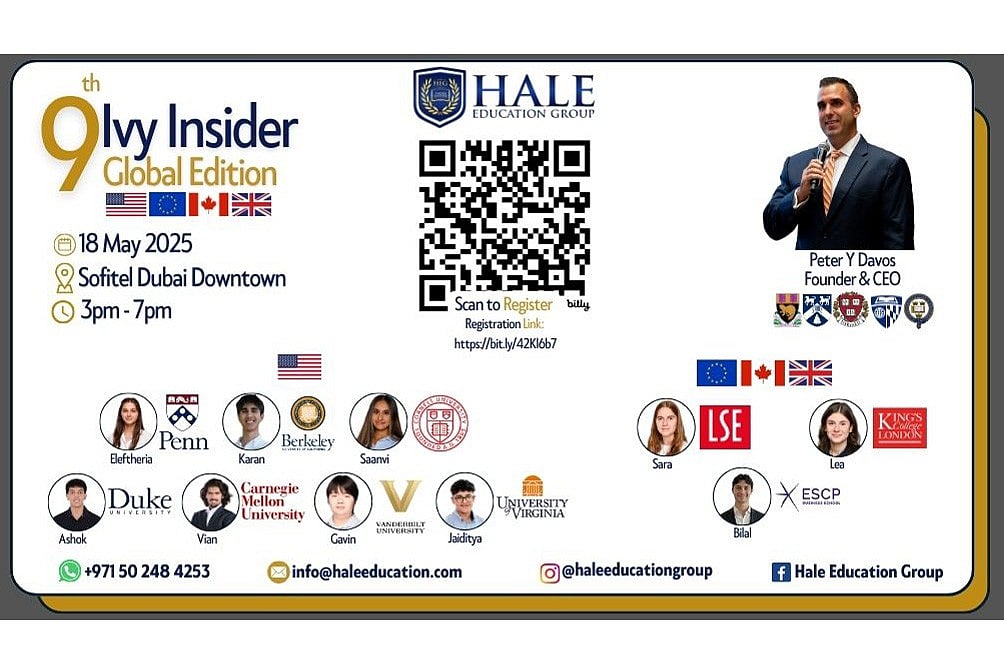 Hale Education Group 将在其年度“常春藤内幕”活动中，邀请学术明星出席