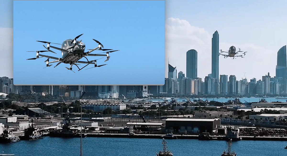 请查看：阿布扎比进行无人驾驶飞行出租车测试飞行