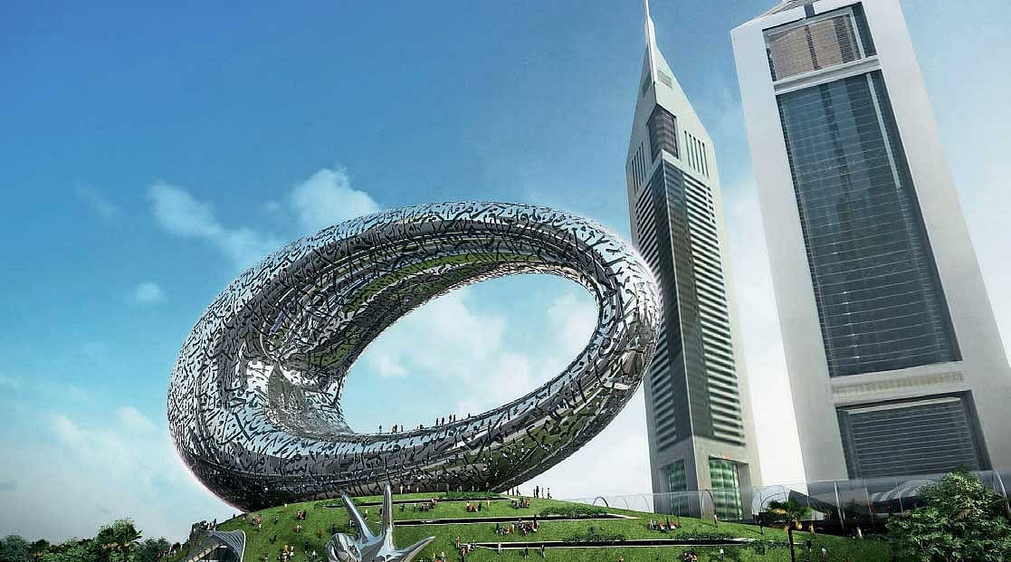 UAE天气预报明天：晴转局部多云的天空